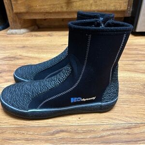 H2Odyssey Endura 6.5mm Zippered Dive Boots | Unisex Size Men’s 10 Women’s 11